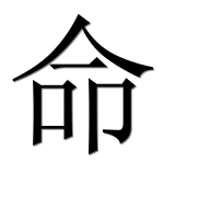 Иероглиф 命