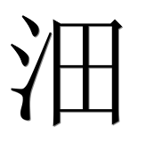 Иероглиф 沺