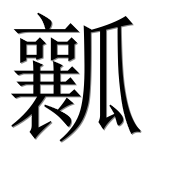 Иероглиф 瓤