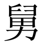 Иероглиф 舅