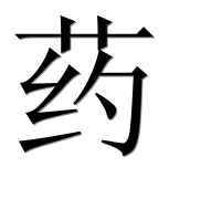 Иероглиф 药