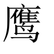 Иероглиф 鹰